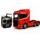 Caminhão Scania Miniatura Realista de Controle Remoto + Carreta de Brinde