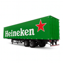 Caminhão Scania Miniatura Realista de Controle Remoto + Carreta de Brinde